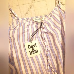 Davi & Dani Striped Top